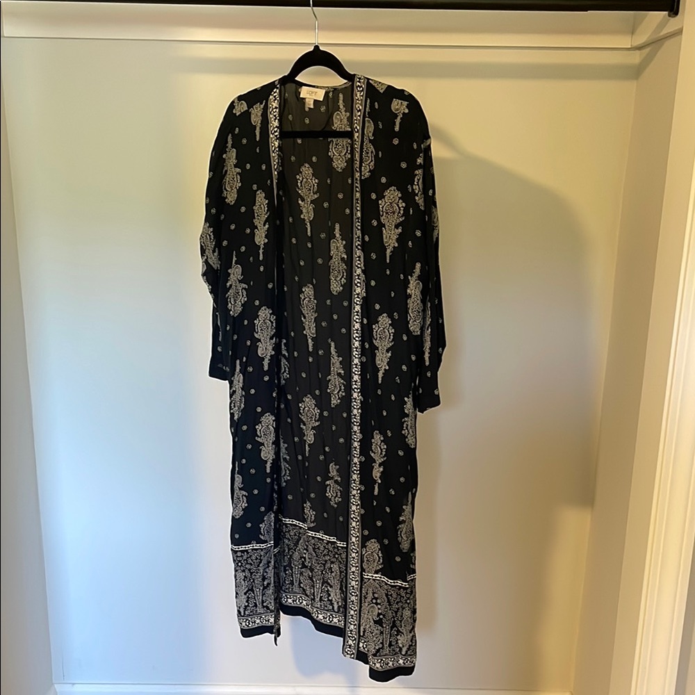 LOFT Black and White Kimono